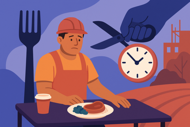 Redução de intervalo de almoço: quando gera indenização?
