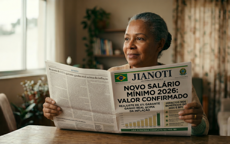 Novo salário mínimo 2026: valor, reajuste e impactos nos benefícios
